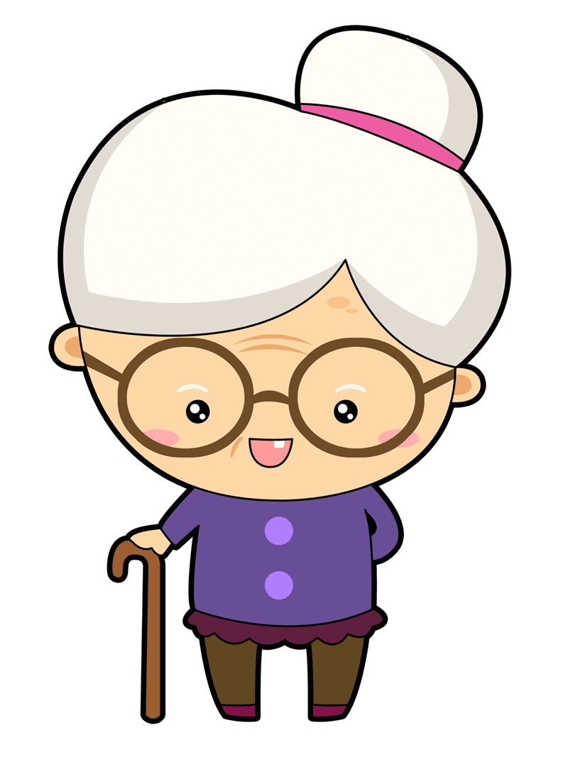 Grandma grandparents image huge bie for clipart