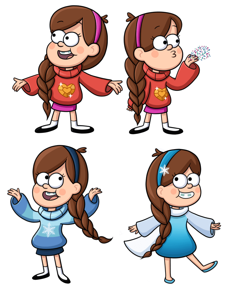 Get dressed mabel elsa braid by thecheeseburger deviantart clipart image