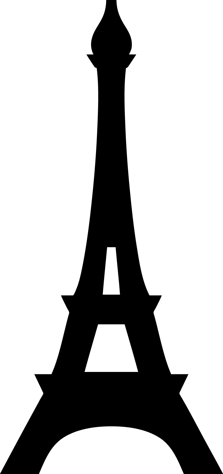 Eiffel tower vector clipart