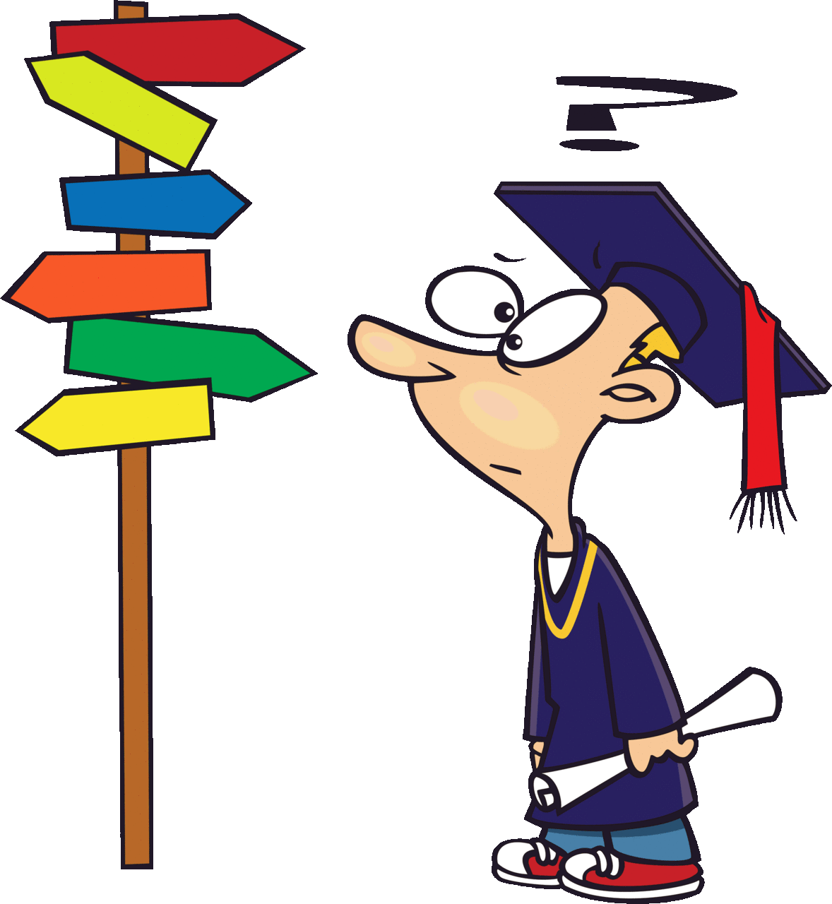 College student clipart free