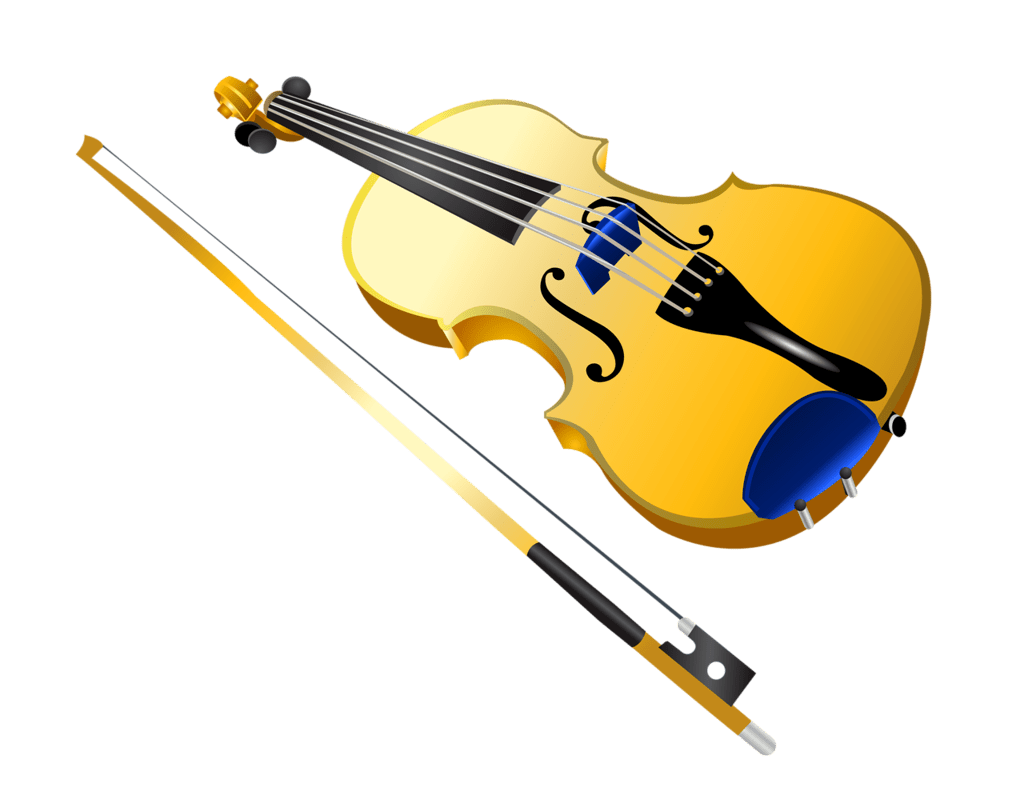 Violin clipart vector