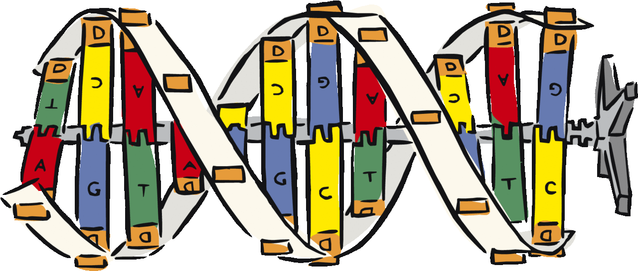 Cartoon dna clipart clip art