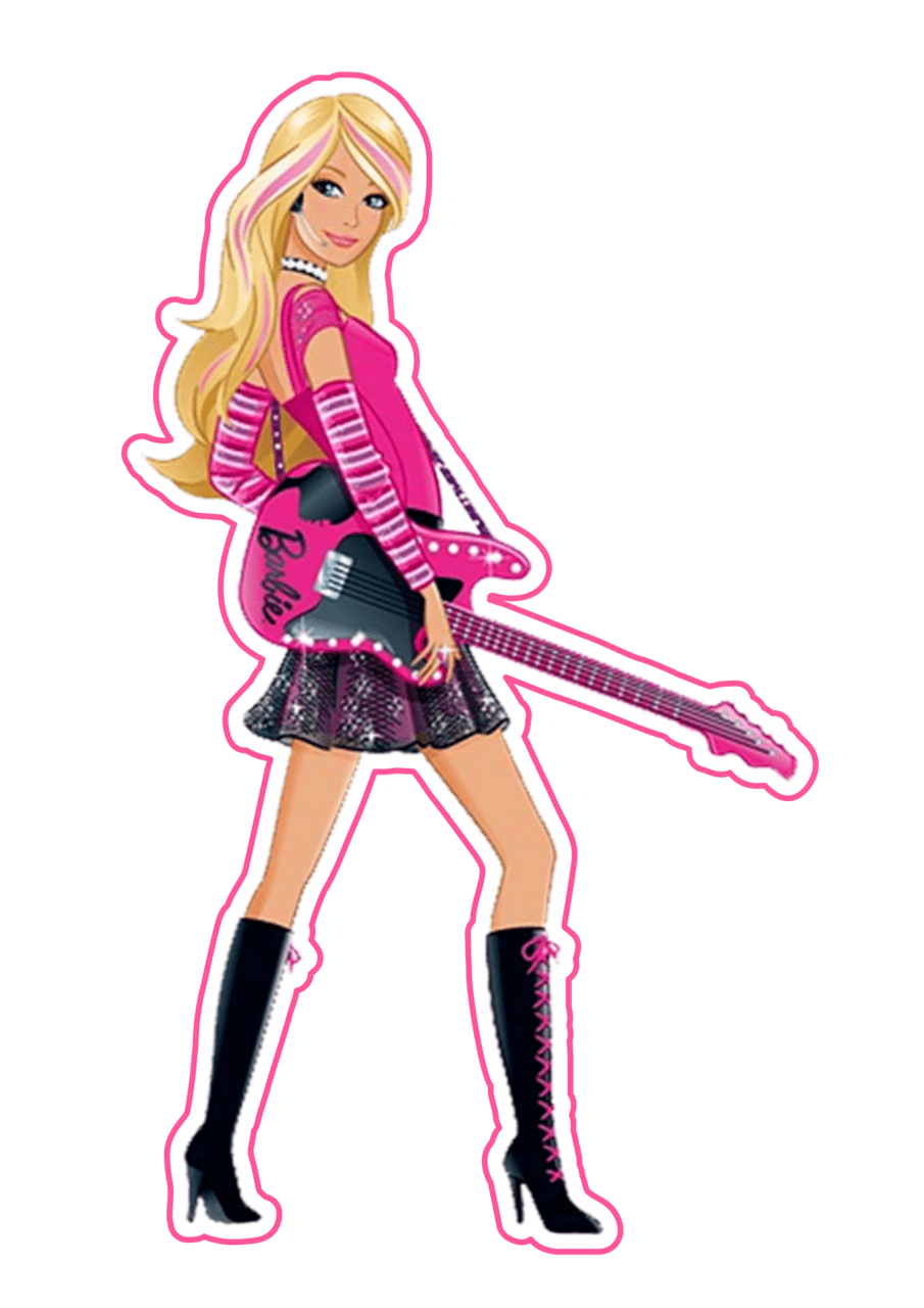 Barbie doll boneca popstar brinquedo clipart free