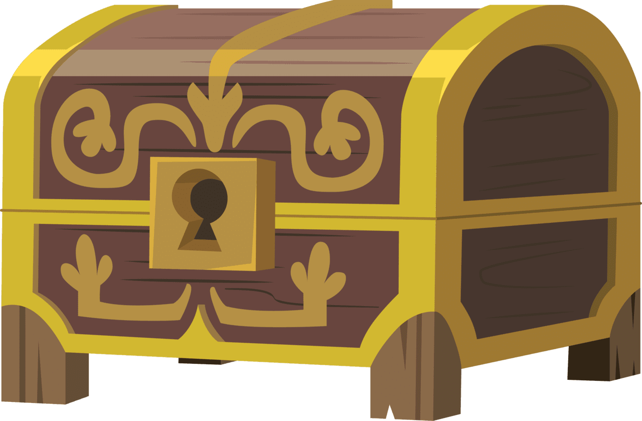 Treasure chest image size clipart 8