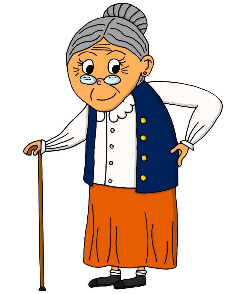 Grandma grandmother cartoon image clipart