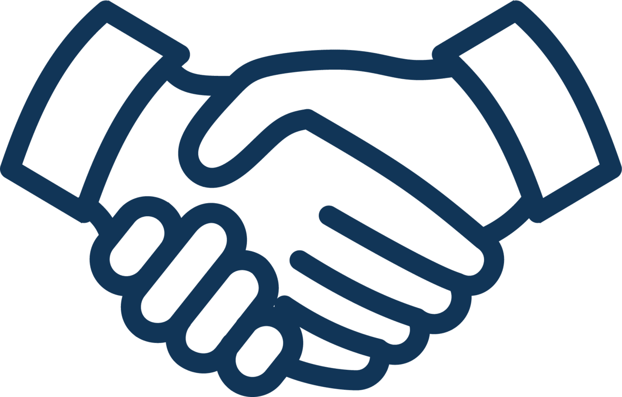 Shake hands marnel engineering clipart vector