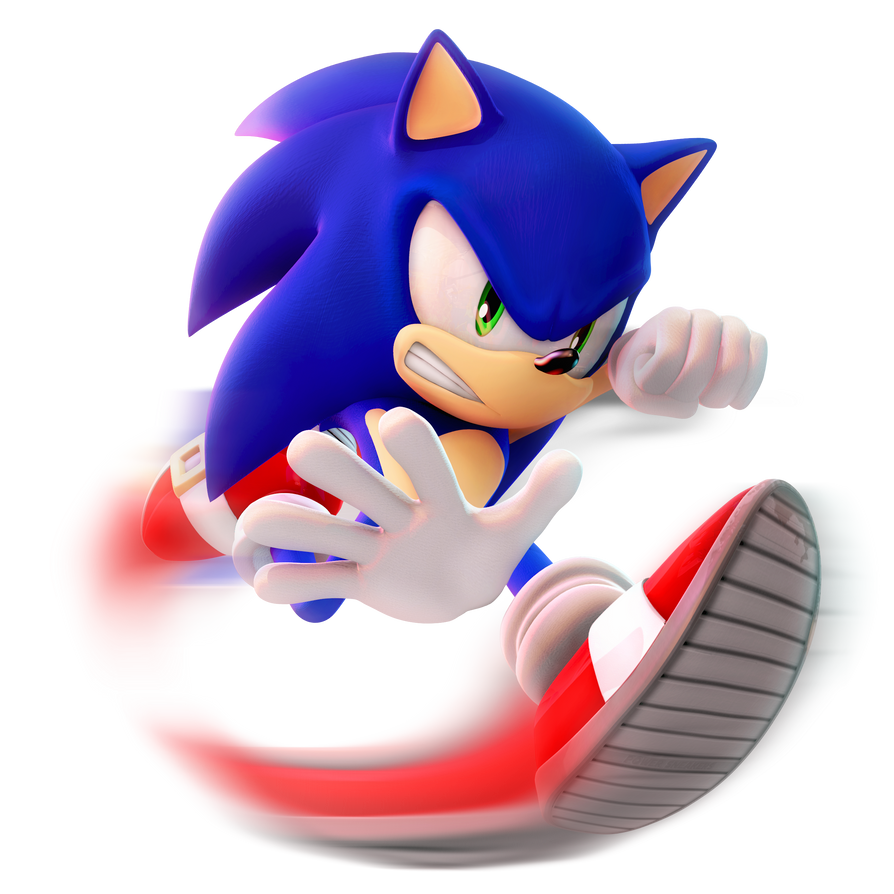 Sonic experimental render by nibroc rock deviantart clipart logo