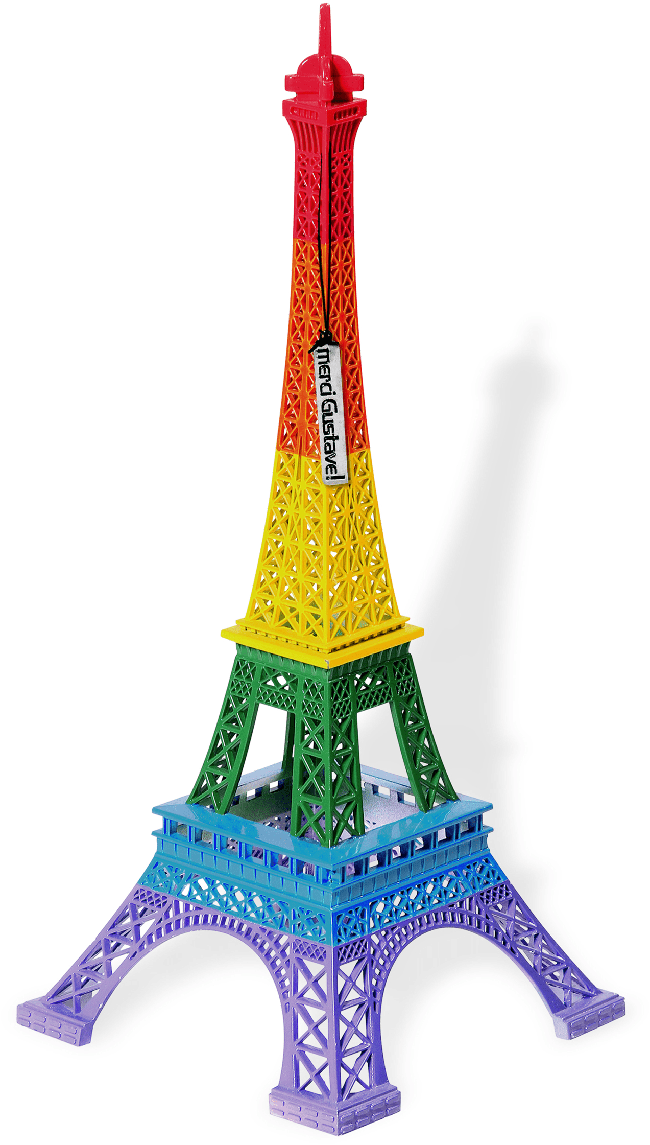 Eiffel tower pin page clipart vector 2