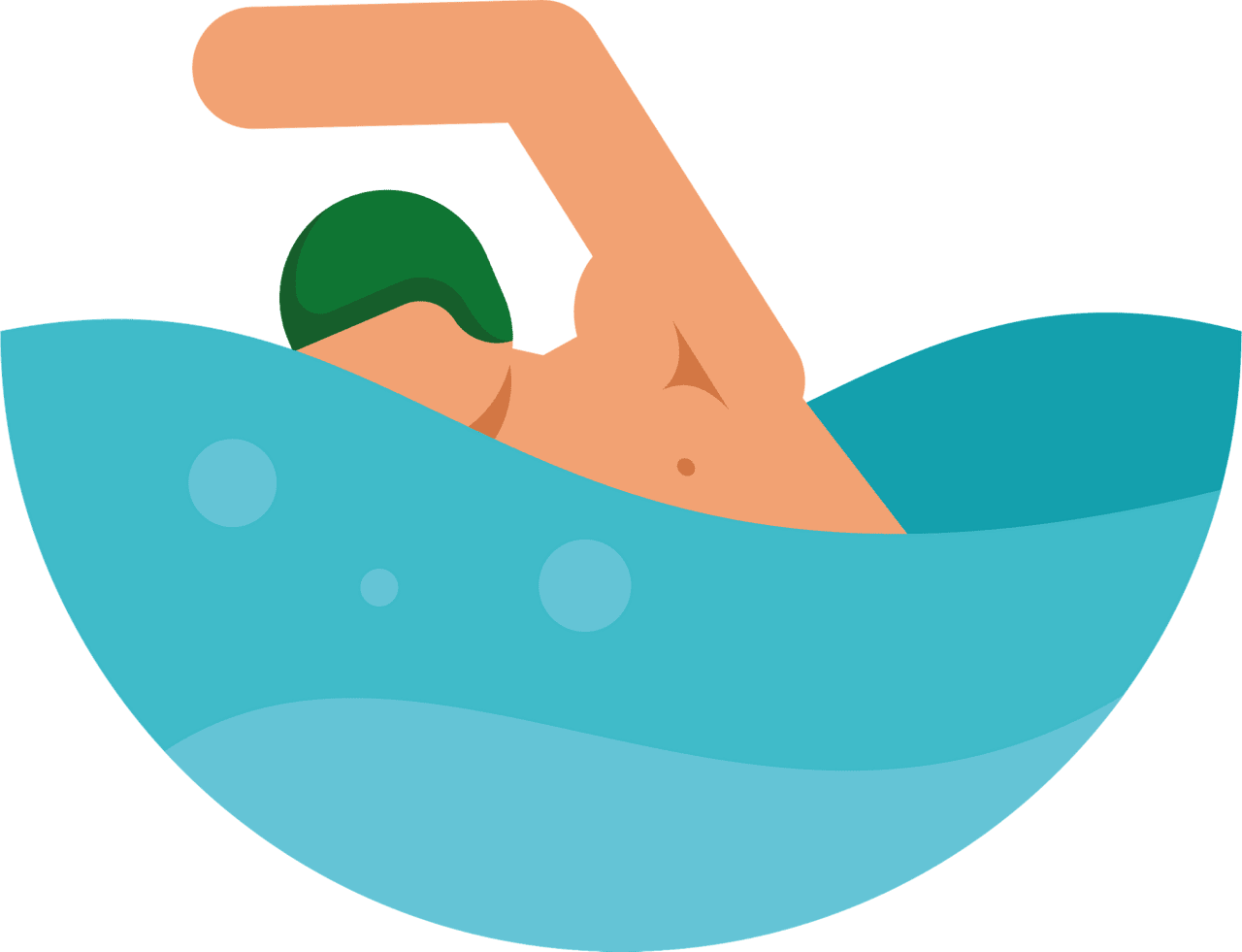 Swim mer vector clipart images 2