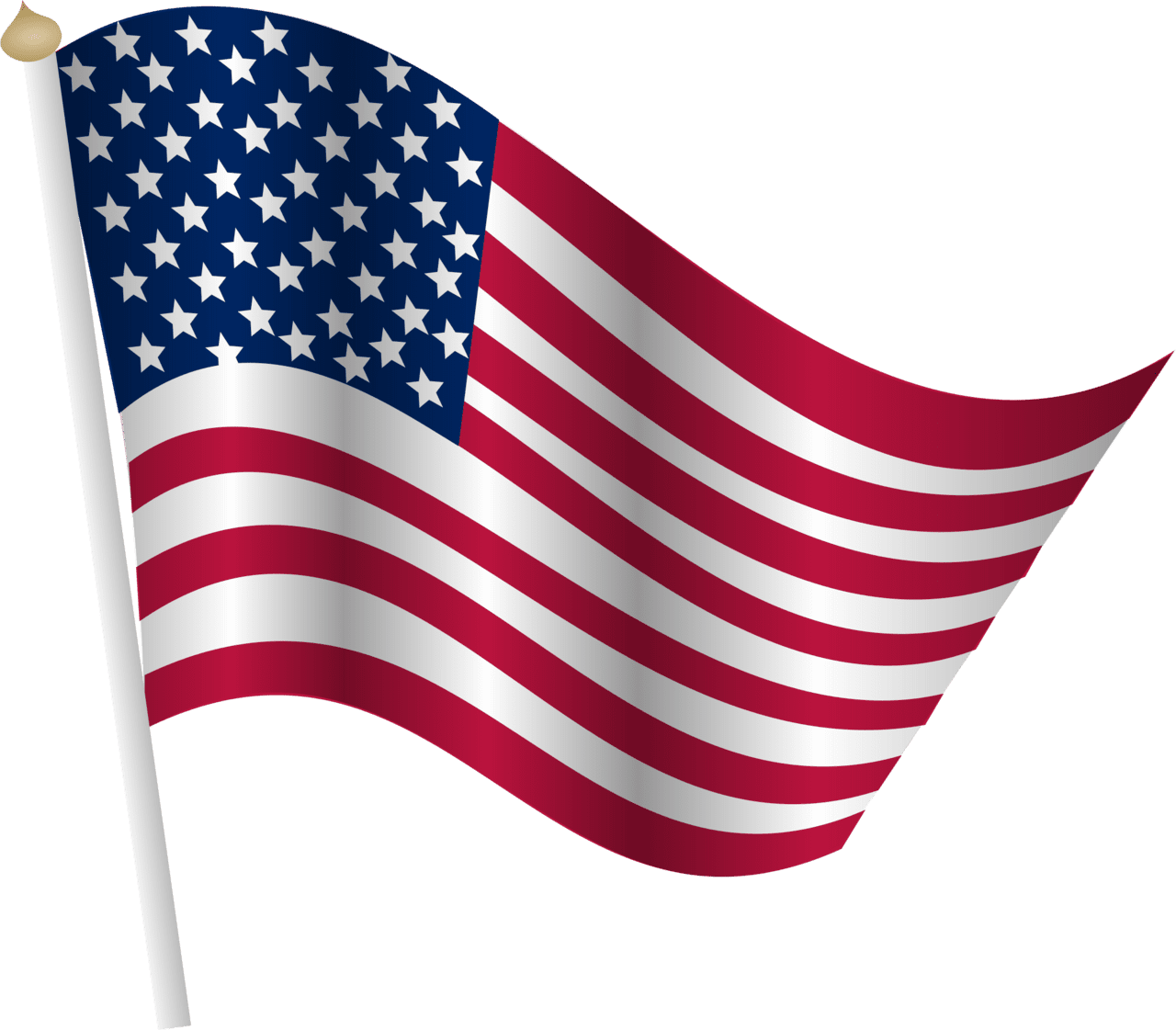 United states flag americn vector clipart images