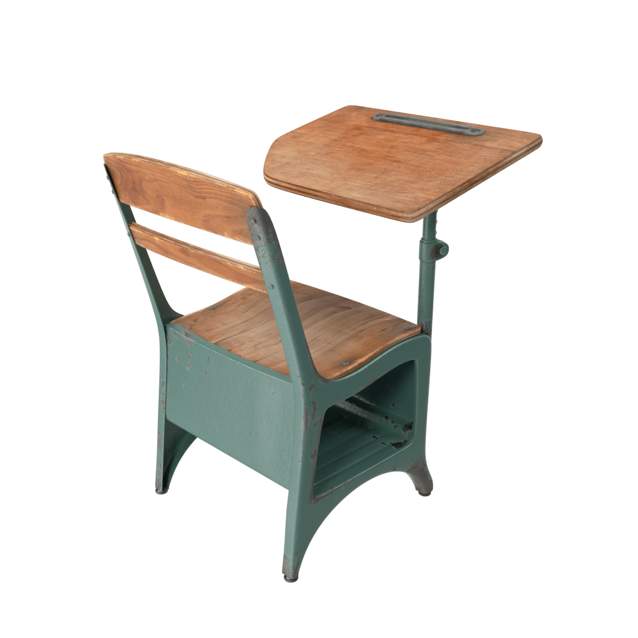 Antique school desk clipart picture 2