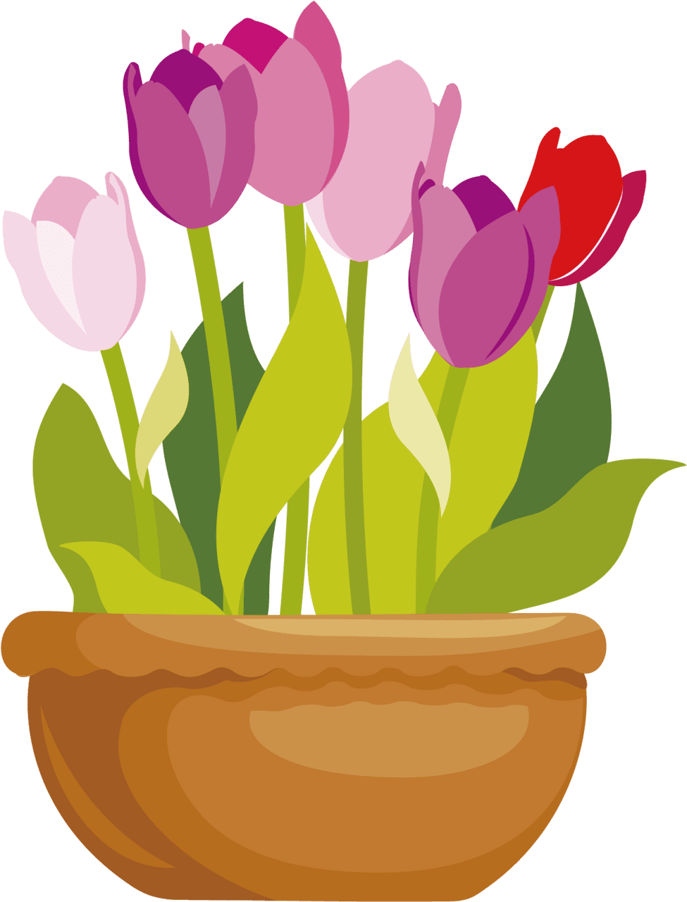 Flower pot clipart photo 2