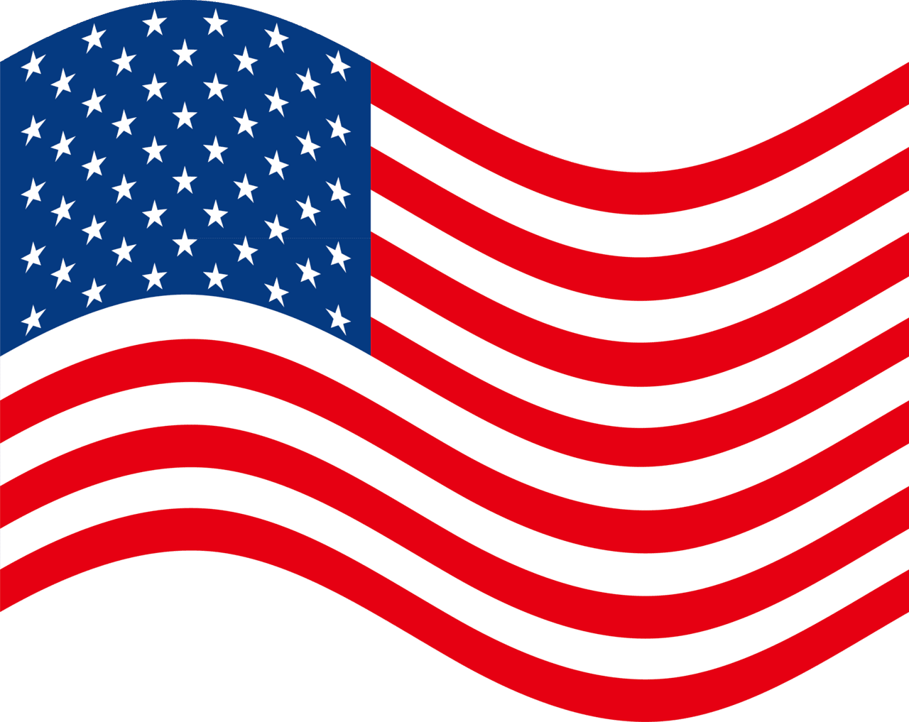 United states flag of the clipart american design th july background