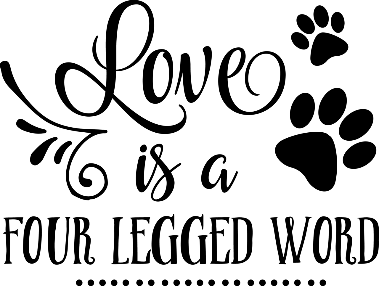 Dog paw pin page clipart free 2