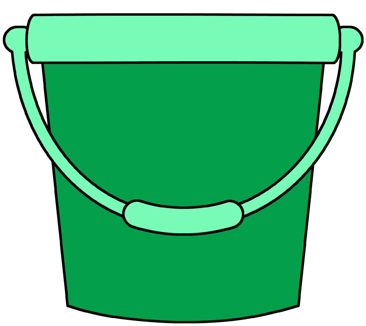 Bucket pin page clipart background 2