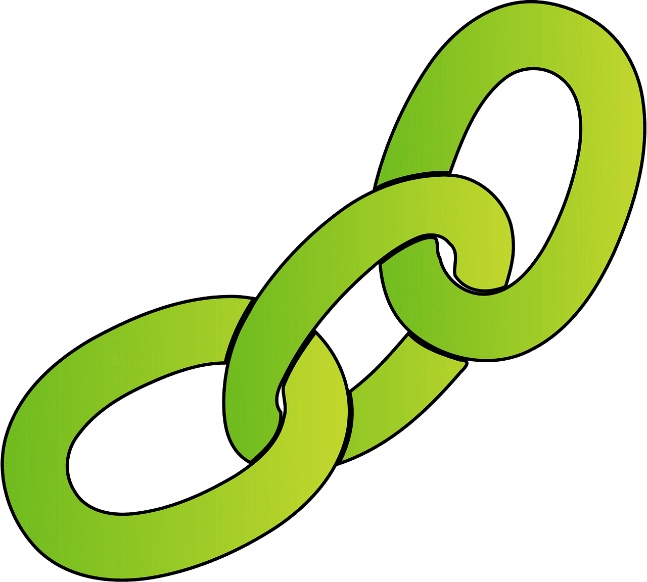 Chain vector clipart images 4