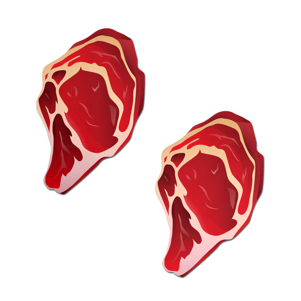 Steak nipple pasties clipart logo