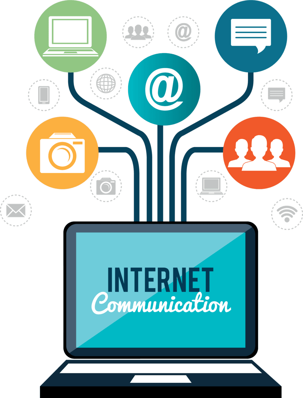 Communicate tm speed test ternet munication clipart transparent