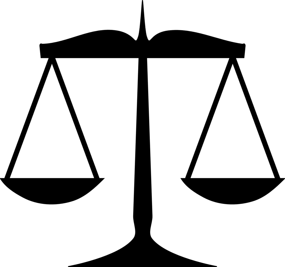 Clipart image scale of justice id