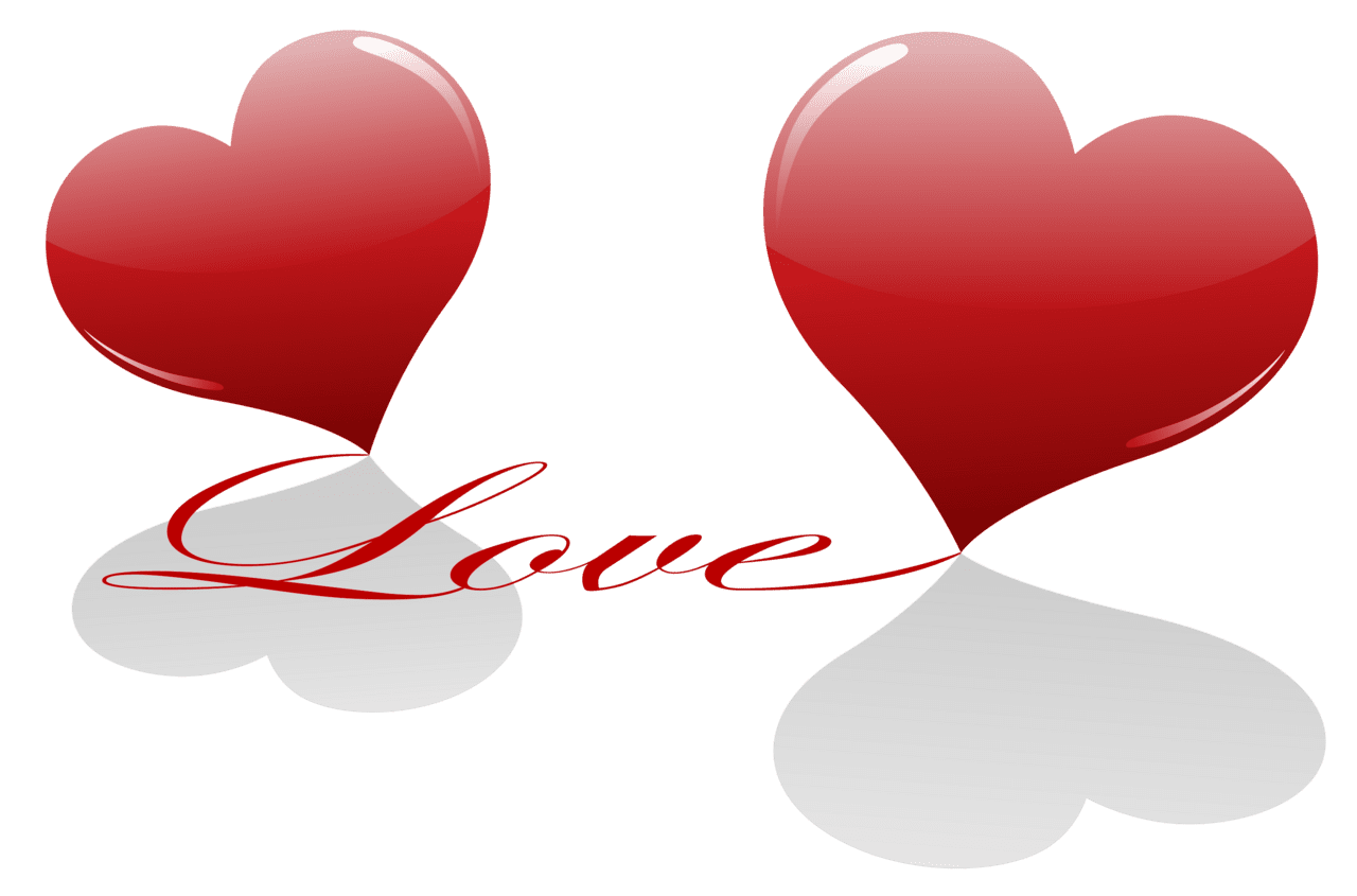 About love hearts with clipart picture