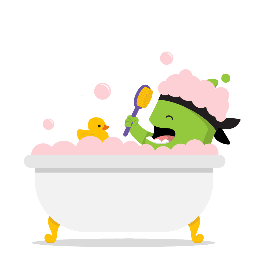 Bathtub pin page clipart picture