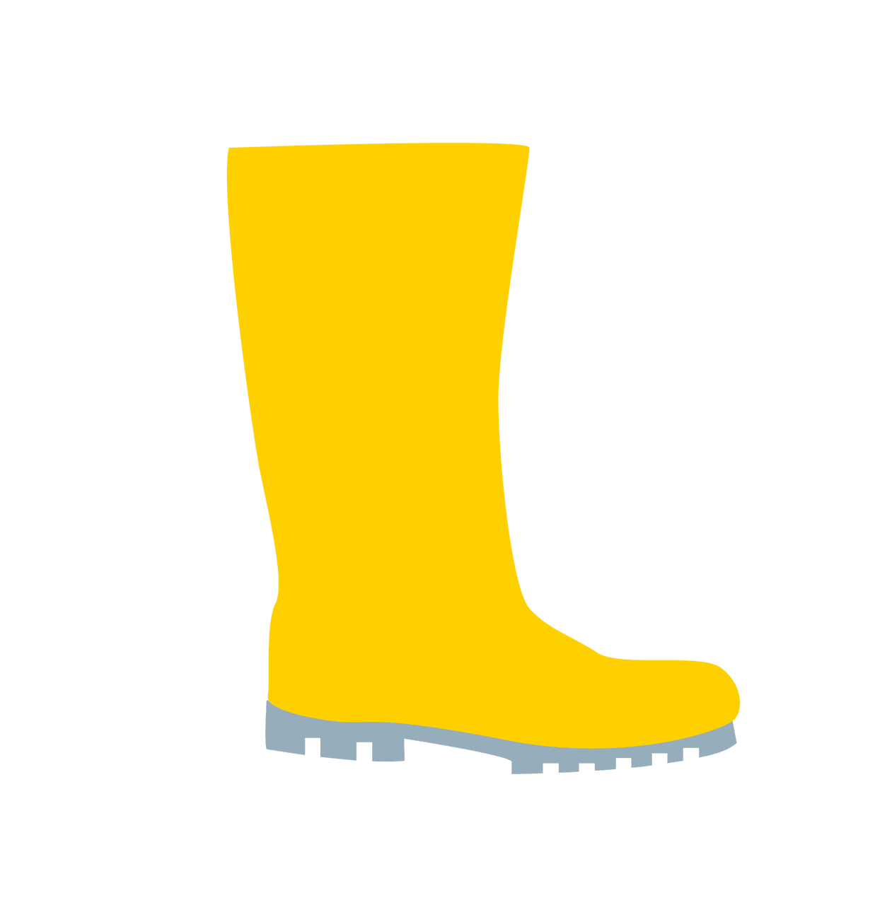 Red rubber boot picture image size clipart