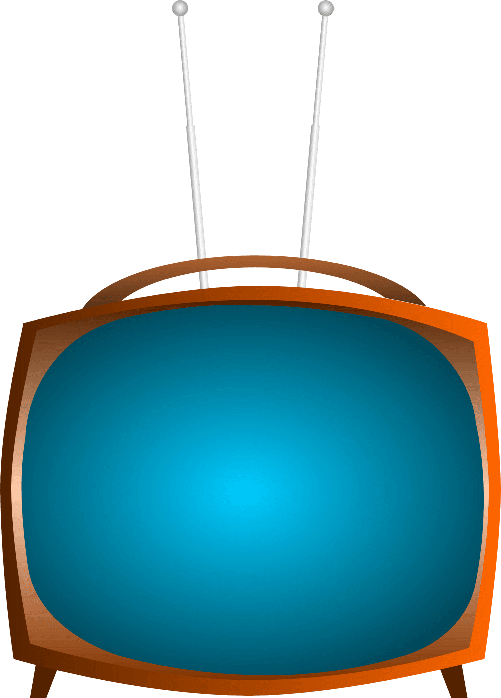 Television old tv clipart clip art