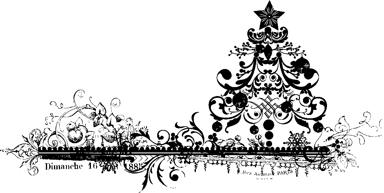 Black and white christmas clipart snow for review background