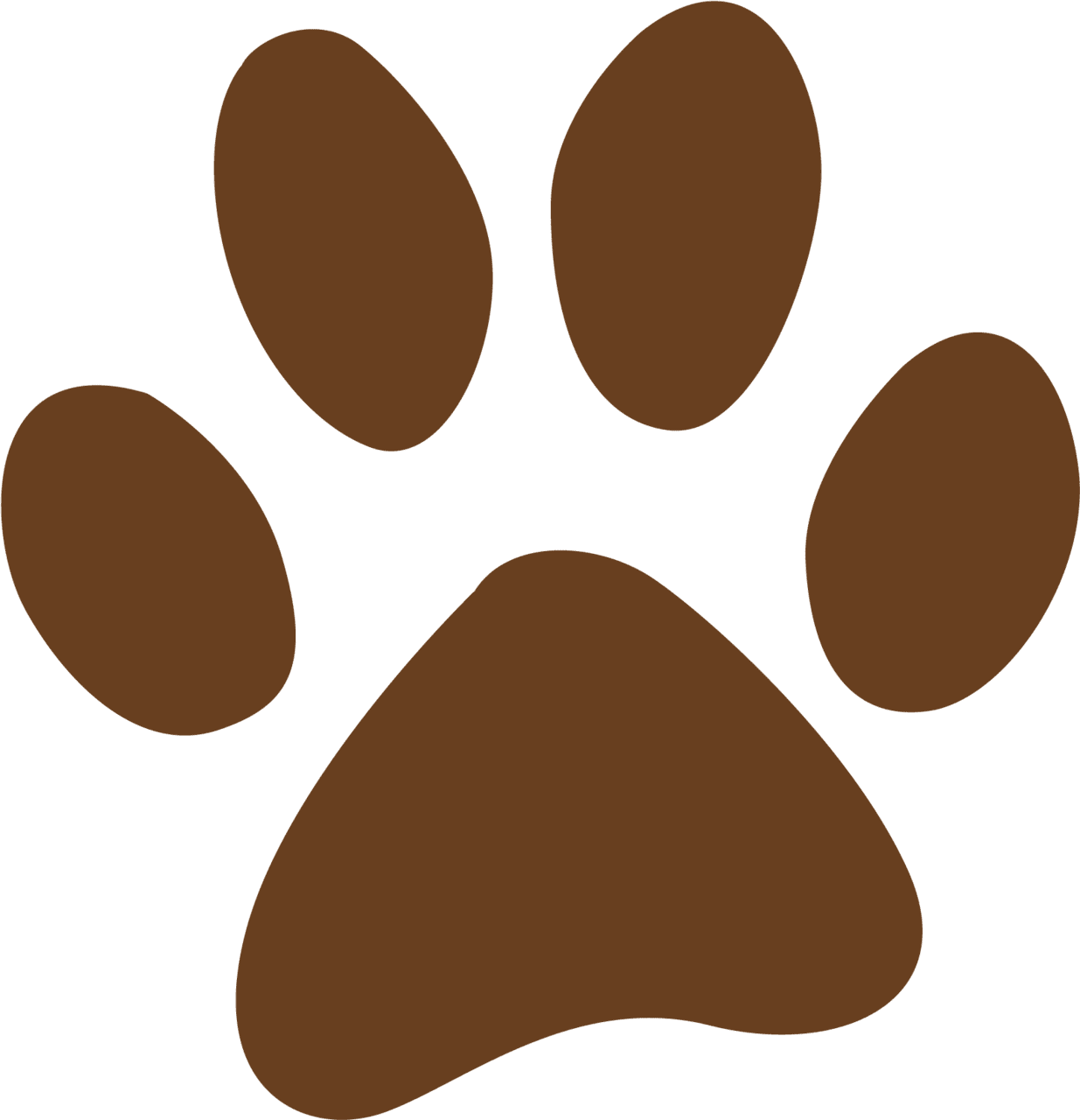 Footprint dog prints cliparts teddy bear foot print clipart free