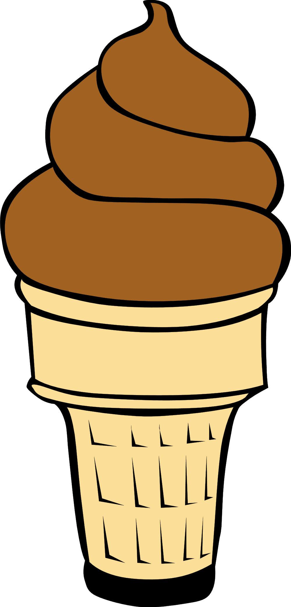 Dessert ice cream cone clipart images