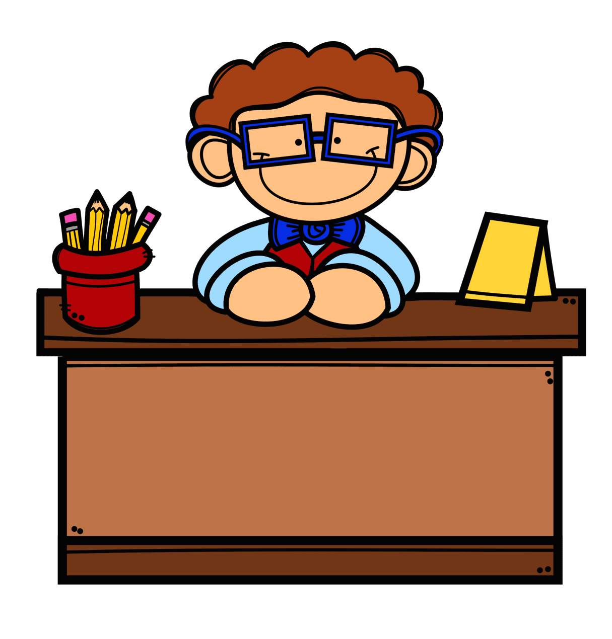 Desk pin page clipart logo