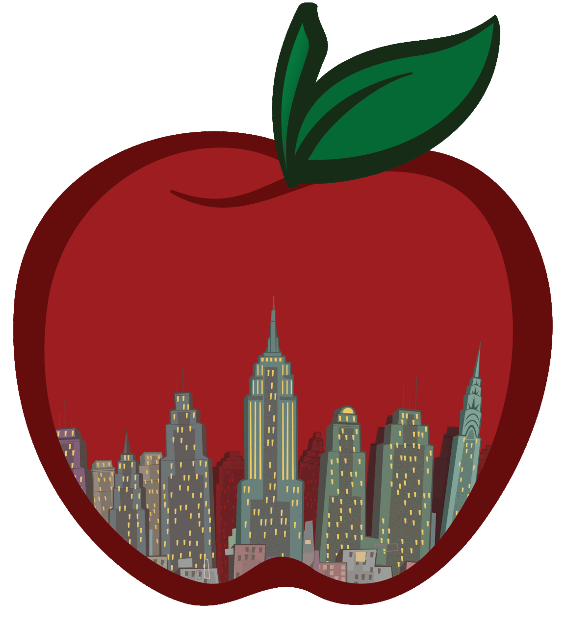 Apples pin page clipart vector 2