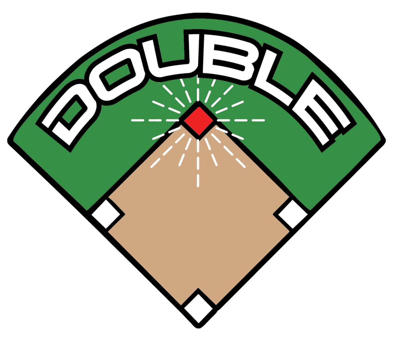 Baseball diamond group partnerships stateline sports clipart picture