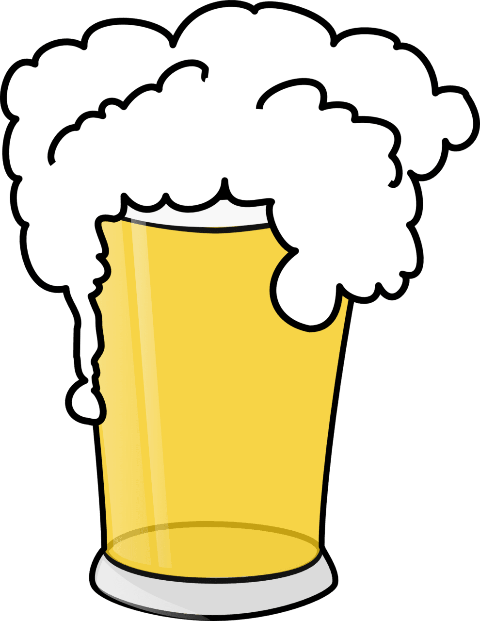 Alcohol clipart pint beer image