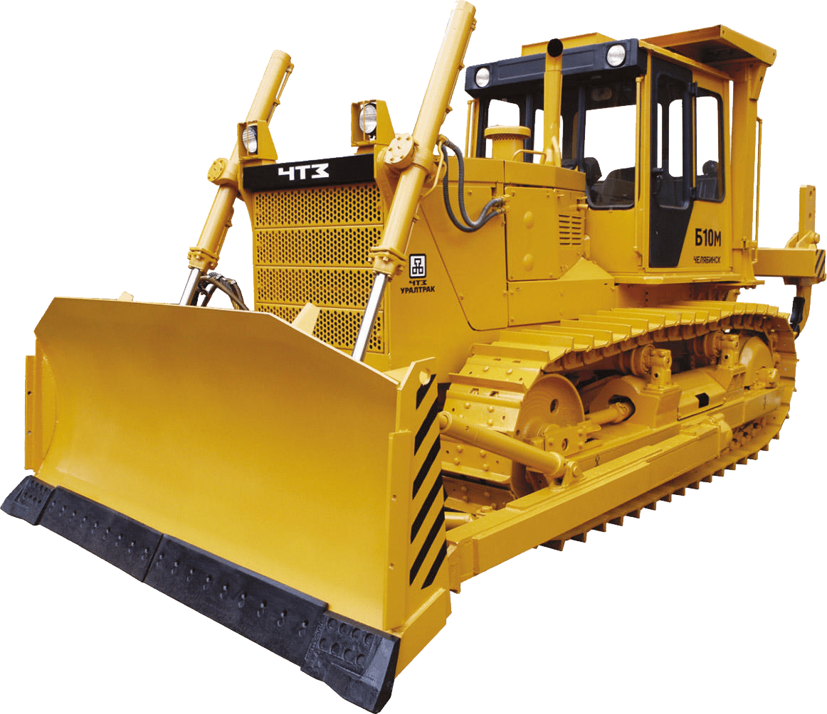 Excavator bulldozer image for clipart