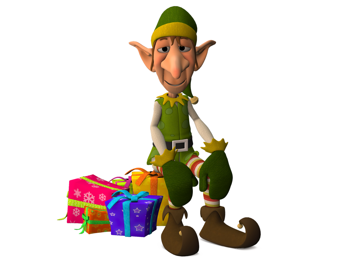 Elf the shelf image for clipart