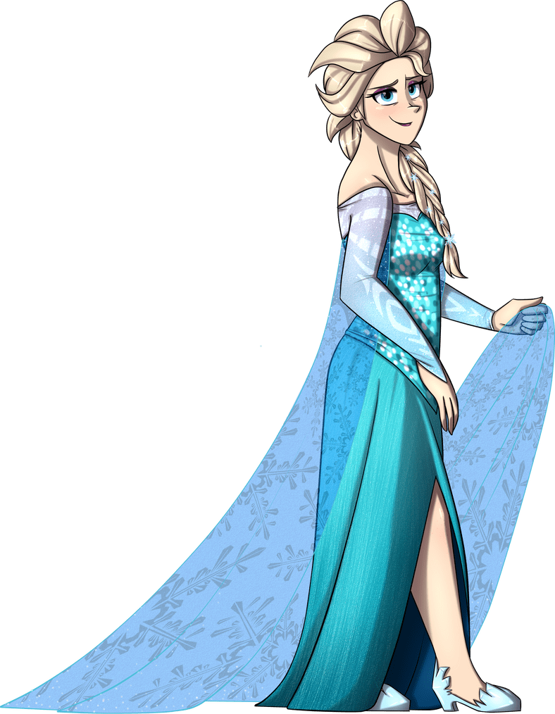 Elsa the cold mlf by namygaga deviantart clipart transparent