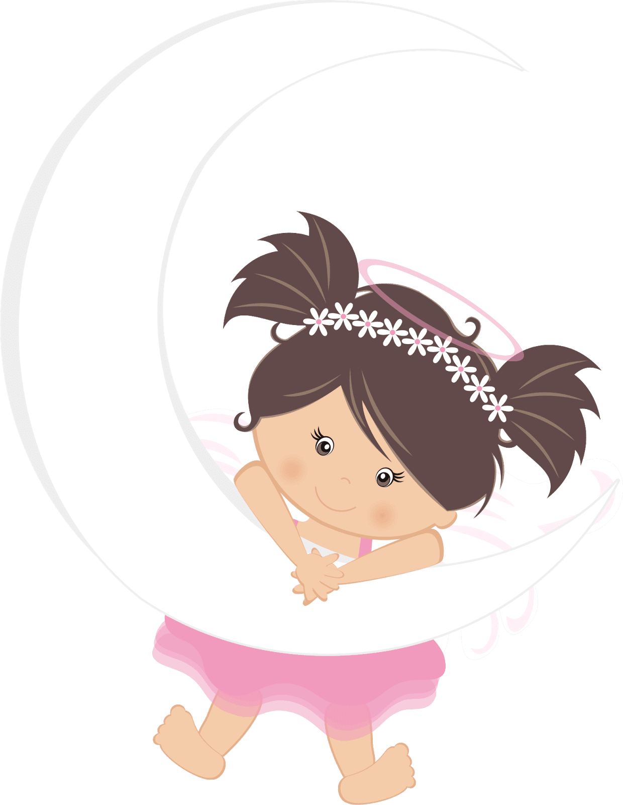 Baptism pin page clipart vector 2