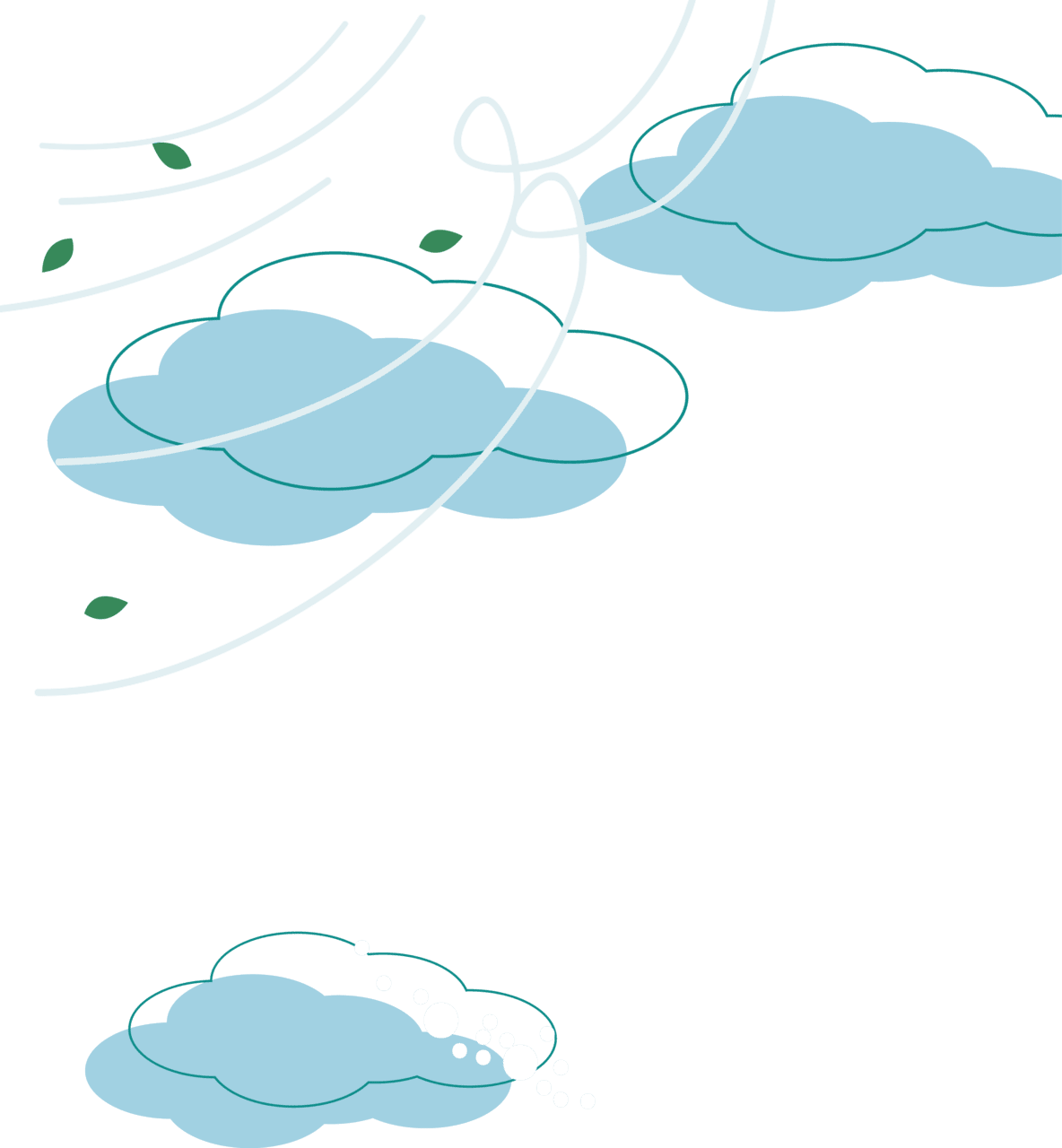 Wind euclidean vector clipart clouds cloud