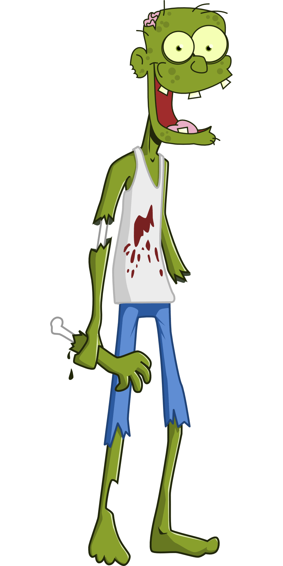 Zombie spooktacular halloween printables clipart picture