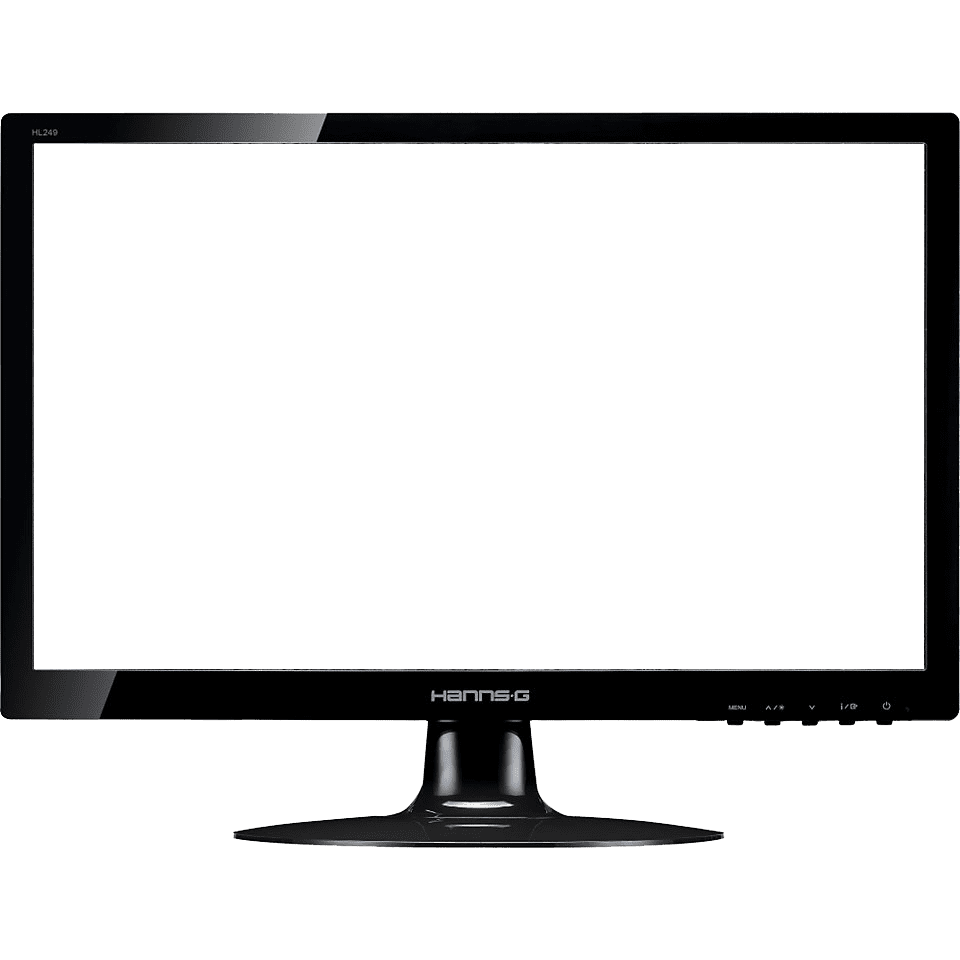 Television hannsg led monitor clipart clip art