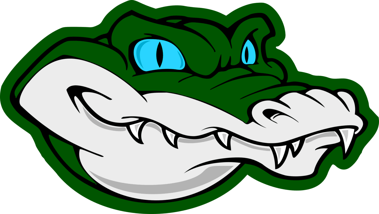 Gator pin page clipart photo 3