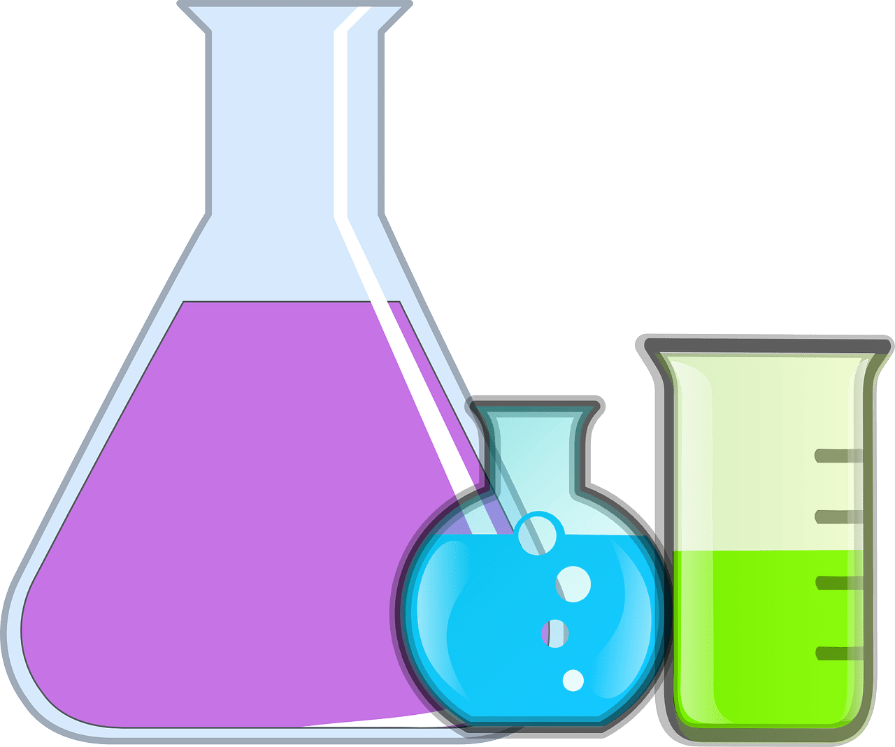 Chemistry mengsels en stoffen kenmerken clipart image