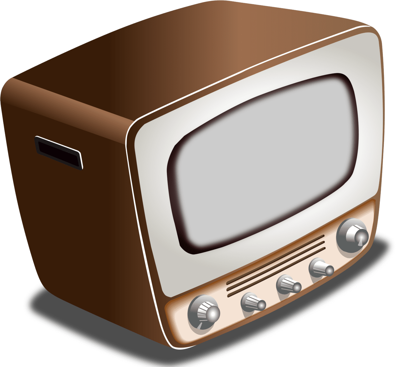 Television clipart tv full size vector