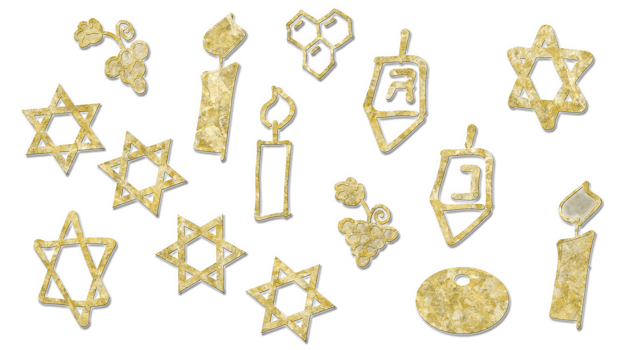 Hanukkah clipart jewish cutout image 2