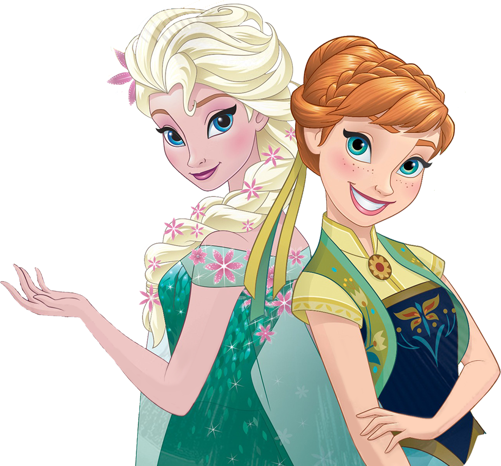 Elsa pin page clipart vector 4