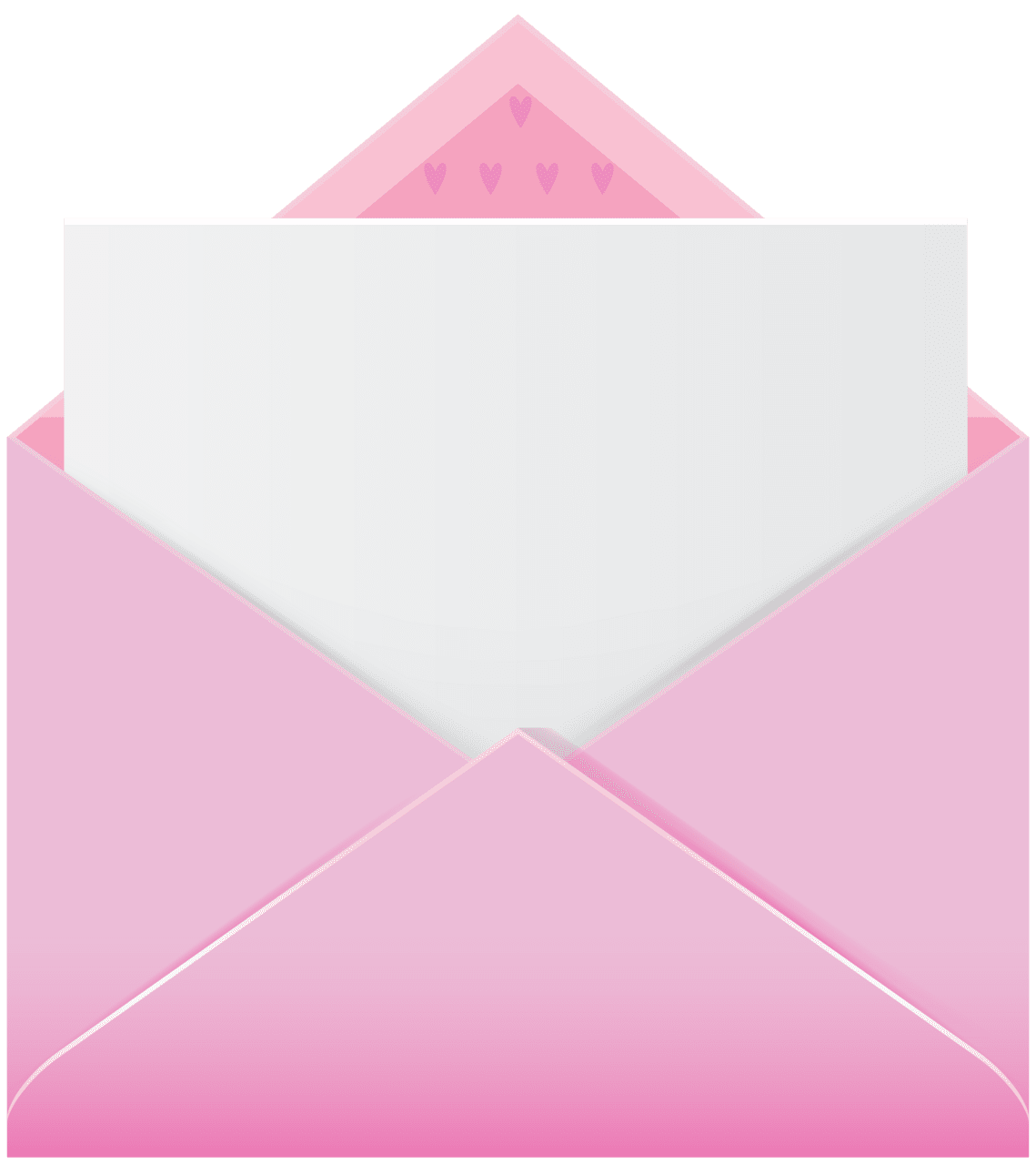 Love envelope clipart free