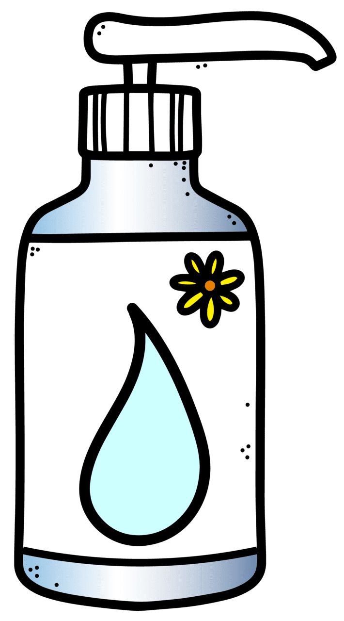 Washing hands pin page clipart free 4