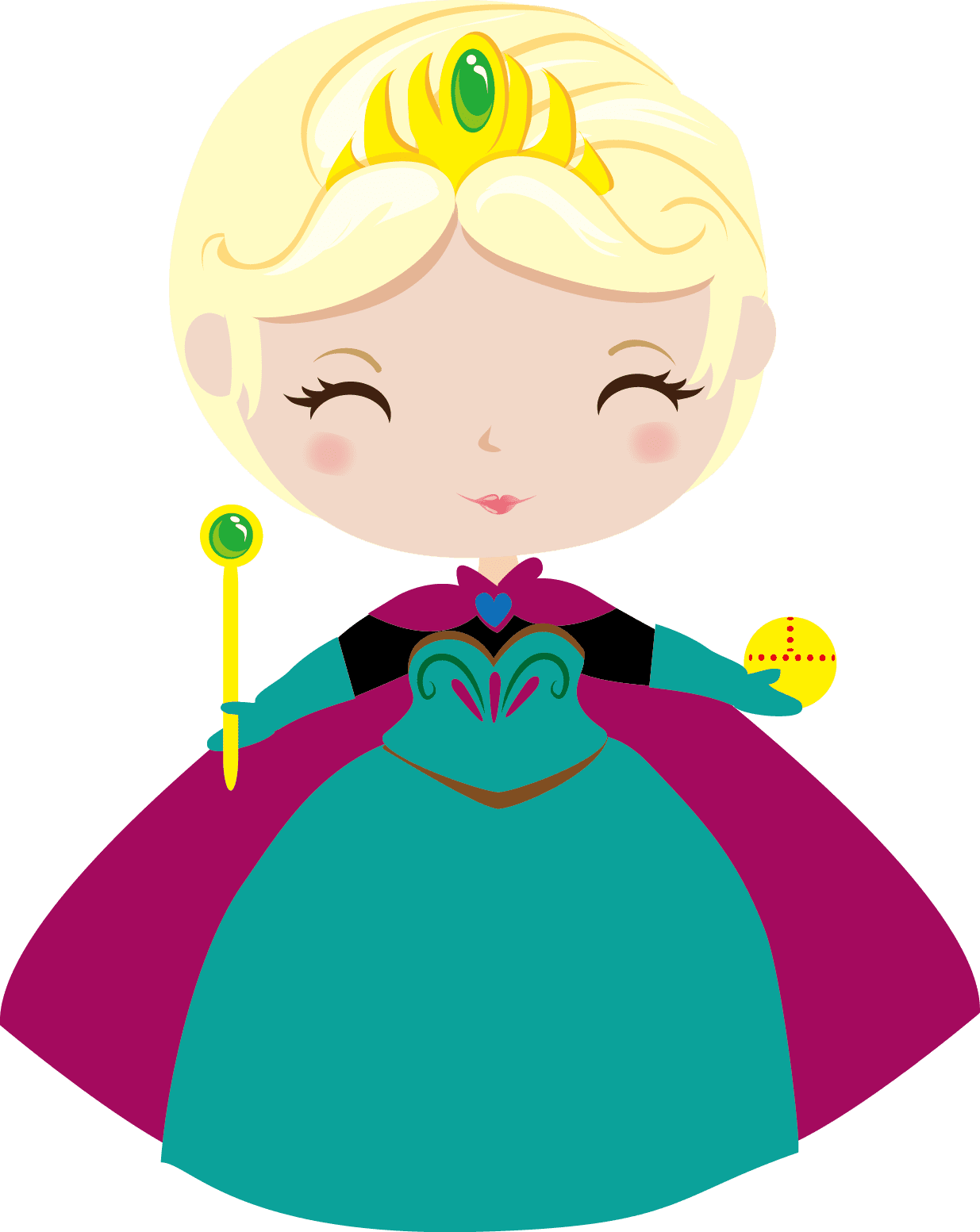 Elsa bloco para recados im frozen clipart free