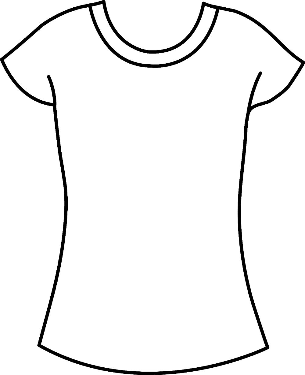 Shirt cute clip and coloring pages clipart logo